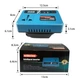 Інвертор RIAS R-150 акумуляторний с 18-21V на 220V 150W Blue (3_08221) - зображення 4