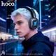 Безпровідні Bluetooth навушники Hoco ESD23 |портативна стерео гарнітура, Bluetooth 6.0, 400 мАг, до 32 годин відтворення, вбудований мікрофон та дисплей, активне шумозаглушення ANC| Чорний - зображення 7