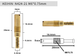 Жиклер холостого ходу PZ 26-30 M6×0.75 №30 (1 шт.) (K132-71930) - зображення 2