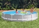Каркасний басейн Intex 26710 (76*366 см, об'єм: 6503 л, серія: Prism Frame) - изображение 1