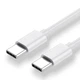 Кабель Type C / Type C 1m White - зображення 1