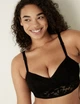 Мереживний бралет Victoria's Secret Pink Чорний S - зображення 2