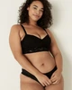 Мереживний бралет Victoria's Secret Pink Чорний S - зображення 4