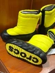 Дутики чоботи черевики Crocs OverPuff Boot Cyber Yellow 210667-77K 41-42 - зображення 8