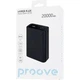 Внешний аккумулятор повербанк power bank Батарея Proove Hyper Flux 22.5W 20000mAh Черный - изображение 4