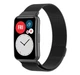 Миланский магнитный ремешок Primolux для смарт-часов Huawei Watch Fit / Fit SE (TIA-B09, TIA-B29, STA-B39) - Black - изображение 1