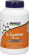 Suplement diety Now Foods L-Lysine Double Strength 1000 mg 250 tabletek (733739001238) - obraz 1