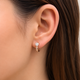 Серьги из красного золота S-0396 - изображение 5