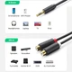 Аудіокабель UGREEN AV109 3.5mm Male to 2RCA Female Cable 25cm (Gray)(UGR-10547) - зображення 8