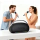 Портативна колонка HOCO HT2 Melody portable BT speaker Black - изображение 9