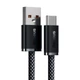 Кабель Baseus Dynamic Series Fast Charging Data Cable USB to Type-C 100W 1m Slate Gray - изображение 3