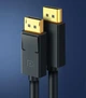 Кабель UGREEN DP Male to Male Cable 1m (Black) - изображение 4