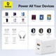 Мережевий зарядний пристрій Baseus Cube Fast Charger C+U 30W EU Moon White - изображение 13