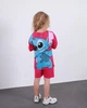 Дитячий літній костюм для дівчинки Stitch футболка та шорти 110 см - изображение 2