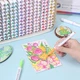 Акриловые маркеры Languo, 288 штук, кистевые (soft brush), для раскрасок Disney, рисования, ткани, стекла, дерева, пластика (al288) - изображение 7
