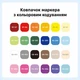 Акриловые маркеры Languo, 24 цвета, кистевые (soft brush), для раскрасок Disney, рисования, ткани, стекла, дерева, пластика (al24) - изображение 2