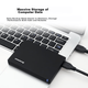 Портативний жорсткий диск Lenovo 2 ТБ, USB 3.0, 2,5-дюймовий, механічний жорсткий диск, високошвидкісна передача даних, стабільний та довговічний (F308 Classic), чорний колір для бізнесу - зображення 2