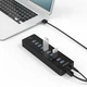 USB-концентратор ORICO 3.0, высокоскоростная док-станция расширения на 10 портов, конвертер-концентратор для ноутбука, отдельный коммутатор с блоком питания P10-U3 - изображение 8
