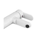 Змішувач для умивальника Plamix Raul-001-A HIGH White високий (без шлангів) (PM0655) - зображення 7