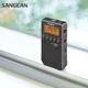 SANGEAN DT-800C, цифровой мини-будильник-радиоприемник, портативный, для пожилых людей, для студентов, для университетского вещания, FM, английский язык, CET-4/6 - изображение 8