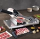 Слайсер ручной XL-1661 для тонкой нарезки мяса, колбасы и сыра из нержавеющей стали - изображение 6