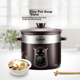 SUPOR DG40YK6-30, 4 литра, серия ZMD Worry-Free, серия Purple Porcelain, механическая электрическая кастрюля для тушения, серебристо-фиолетовый - изображение 3