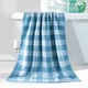 Набір із трьох рушників Grace Pure Cotton Towel and Bath Room Shoulders, абсорбуючий, унісекс, подарунковий набір для чоловіків та жінок, спортивний (з сумкою для перенесення в комплекті) - зображення 6