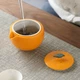 Дорожній чайний набір Sushitaoci, портативний чайний набір Orange-Thinking, керамічна чашка швидкого приготування з дорожньою сумкою - зображення 6