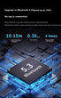 Bluetooth-гарнитура OKSJ с подвесным ушным креплением Black - изображение 4