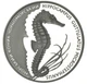 Колекційна срібна монета "Морський коник" 31,1 г 2003 рік - изображение 1