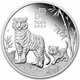 Колекційна срібна монета “Lunar IІІ - Рік Тигра” PROOF 15,55 г 2022 рік - изображение 1