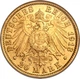 Колекційна золота монета "20 марок - Гамбург" 7,965 г 1893-1913 роки - зображення 2