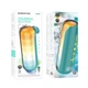 Портативна Bluetooth колонка Borofone BR44 Sound Dance 10W, RGB підсвітка, TWS, USB/TF/AUX/FM, бірюзова - зображення 1