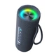 Портативная Bluetooth колонка Baseus AeQur 30 Air 15W, RGB подсветка, IPX5, беспроводная акустика, серая - изображение 5