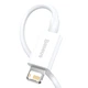 Кабель Baseus Superior Series USB to Lightning 2.4A, 2 м, швидка зарядка, передача даних, White - зображення 4