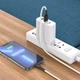 Кабель BOROFONE BX86 USB to Lightning 2.4A, 1 м, силиконовый, быстрая зарядка и синхронизация, белый - изображение 5