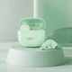 Навушники XO X33 Mini Jade Crystals TWS Bluetooth 5.3, бездротові, зарядний кейс, мікрофон, сенсорне керування, зелені - зображення 4