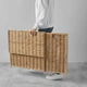Кошик для білизни, плетений, 100 літрів IKEA NATTGIBBA 305.319.36 - зображення 4