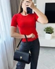 Футболка женская с кружевом красная 42-46 с2004.2686.02 - изображение 2