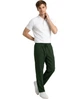 Брюки мужские летние хлопок-лён Combined Blank Apparel KTN1430GREEN XL зеленые (2228682271013) - изображение 4
