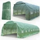 Усиленная теплица садовая с армированным покрытием 30м2 3*10*2м Ekspand TFO25-3X10X2-2-Z каркас оцинкованный 25мм с двумя входами - изображение 1