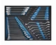 Инструментальная тележка для мастерской 7 ящиков Kraft&Dele KD1069 с набором инструментов 309 предметов - изображение 10