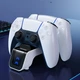 Док станция Aolion PS5 DualSense зарядка для двух контроллеров белый - изображение 2