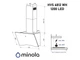 Витяжка Minola HVS 6812 WH 1200 LED - изображение 8