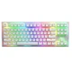 Клавіатура ігрова Hator Gravity X TKL механічна 87 клавіш USB Orange Switch White (HTK551UA) - зображення 1