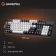 Клавіатура ігрова GamePro Genesis Metallic MK144B механічна 104 клавіші USB-C Outemu Red Black - зображення 10
