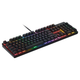 Клавіатура ігрова Hator Icefall Mecha Rainbow механічна 104 клавіші USB Red Switch Black (HTK104UA) - зображення 5