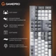 Клавіатура ігрова GamePro Genesis Metallic MK144G механічна 104 клавіші USB-C Outemu Red Gray - зображення 9