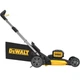 Газонокосарка акумуляторна DeWalt DCMWP134N 2х18В 53 см без АКБ та ЗП Чорний/Жовтий - зображення 4