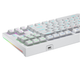 Клавиатура игровая Aula F3032 KRGD механическая 87 клавиш USB Brown Switch White (6948391201757) - изображение 3